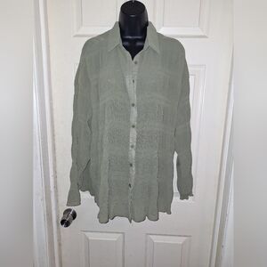 Misguided ruched blouse size 2